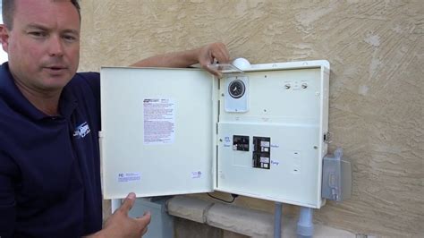 swimming pool electrical panel